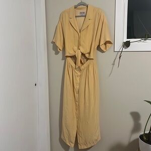 Vintage 100% Silk Midi Dress